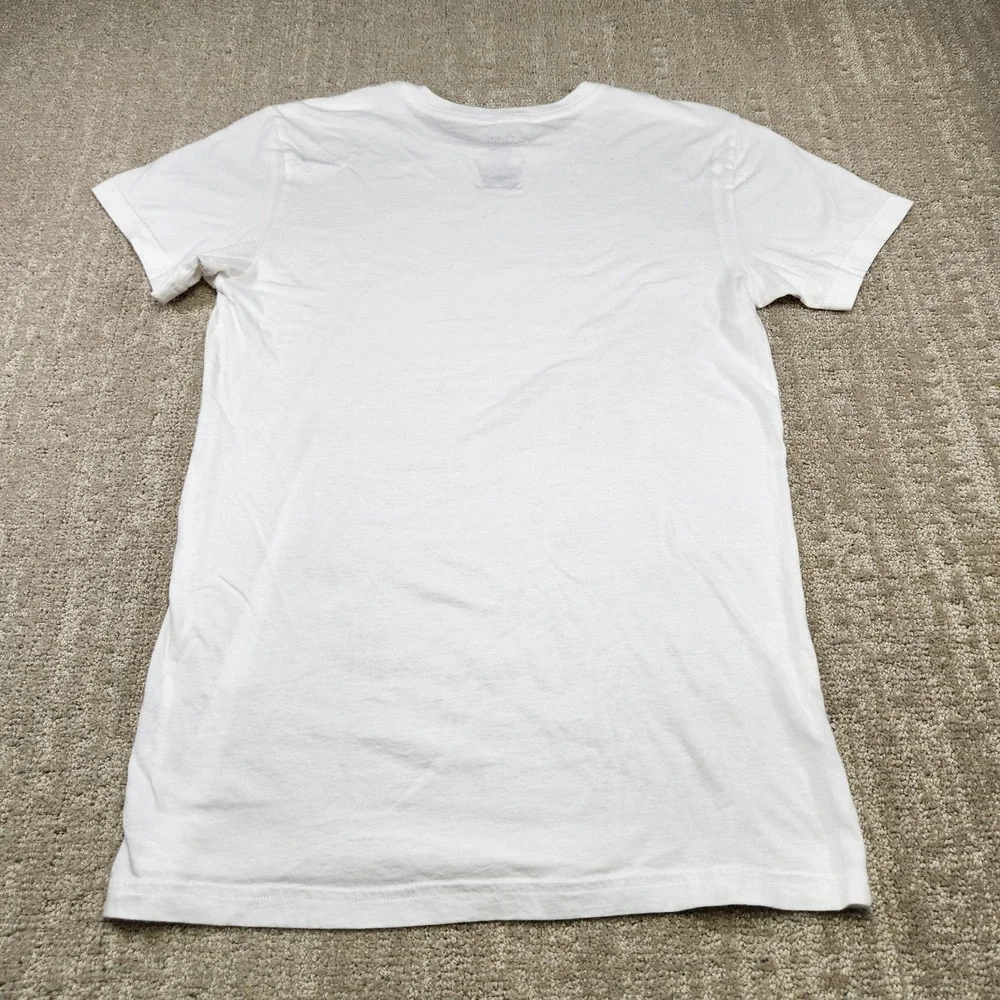 Polo Ralph Lauren Shirt Men Medium Slim Fit White Tee Pony Logo Cotton NEW